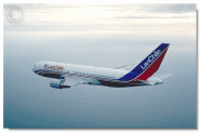 Boeing B-747 Jet Airliner Airplane Travel Stock Photos