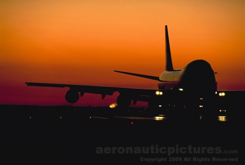 boeing b-747 photo LAX airport picture