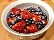 Bowl of Berries - Cheap Photos - Food Stock Photography