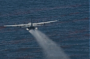 BP Spill C-130 Oil Dispersant Spray Aircraft - Stock Photo high definition stock photo - BP Spill C-130 Oil Dispersant Spray Aircraft - Stock Photo