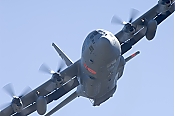 Firefighting C-130 Hercules Aircraft - Water Bomber Picture - Stock Photo high definition stock photo - Firefighting C-130 Hercules Aircraft - Water Bomber Picture - Stock Photo