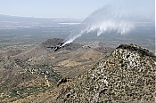 Firefighting C-130 Hercules Aircraft - Water Bomber Picture - Stock Photo high definition stock photo - Firefighting C-130 Hercules Aircraft - Water Bomber Picture - Stock Photo