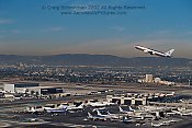 8A1-00001 LAX Aerial American Boeing 767